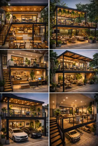 Mezannine Cafe Modern di Limo