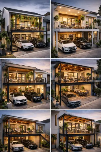 Mezannine Teras Rumah Keren di Limo