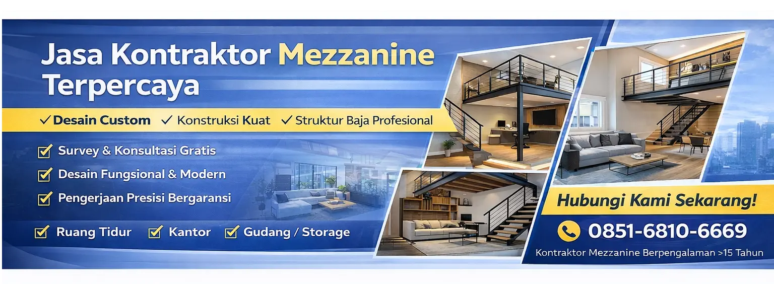 Jasa Pembuatan Mezzanine limo Bergaransi